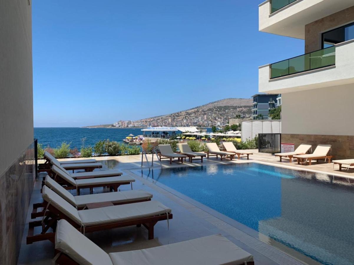 Deluxe Apartment-Swimming Pool Sarandë Exteriör bild